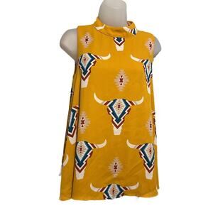 Berry N Cream Sleeveless Top Small